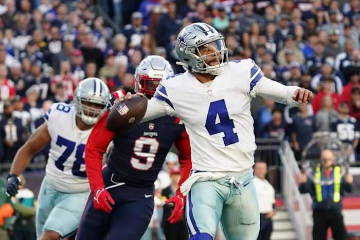 Cowboys Dak Prescott vs. Patriots